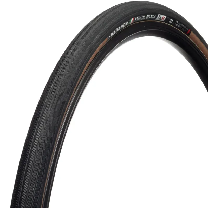 Challenge Strada Bianca 650x46c TLR Tire in Black/Tanwall
