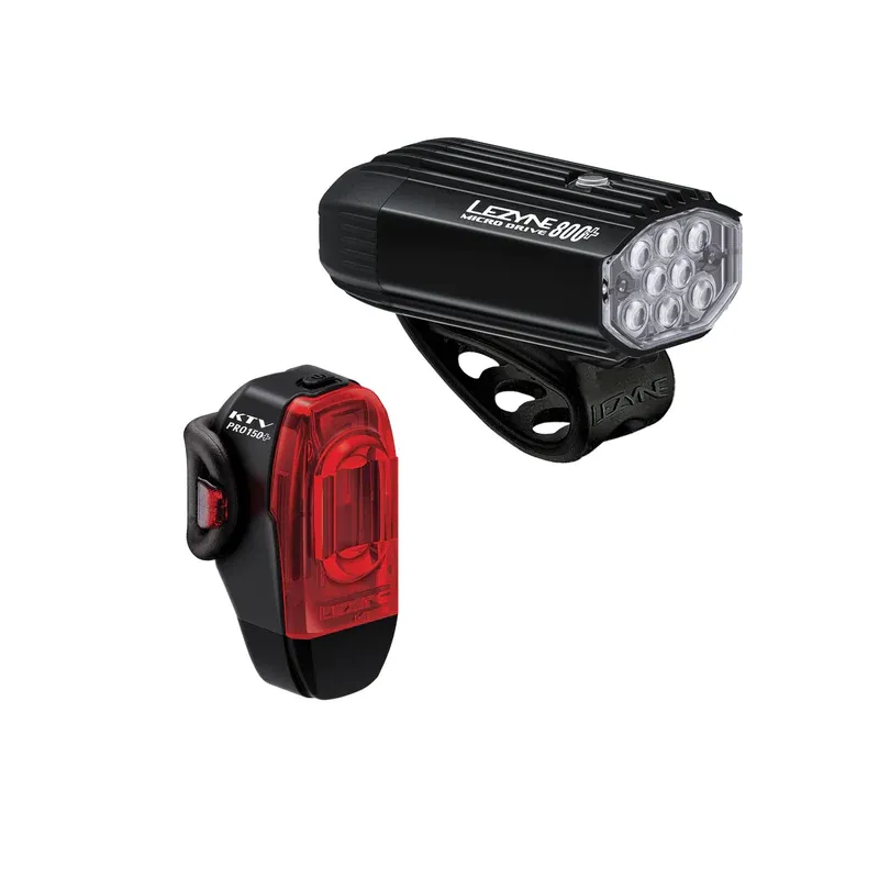 Lezyne Micro Drive 800+ / KTV Drive Pro+  Light Pair
