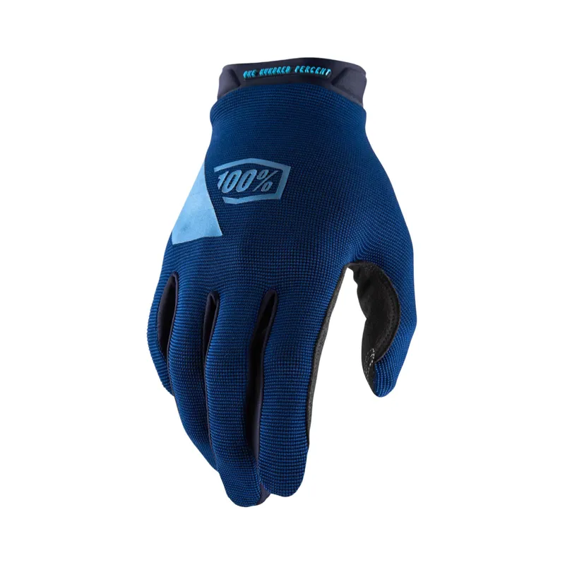 100% Ridecamp Gloves in Navy