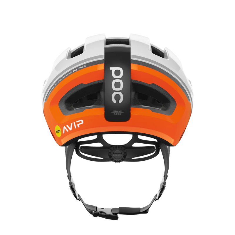 POC Omne Air MIPS Helmet: Fluorescent Orange AVIP-1