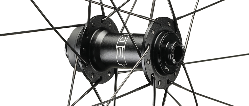 HED Emporia GC3 Pro Front 24 spoke Carbon Disk 12mm 700c-6