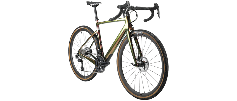 Cervelo Aspero GRX RX815 Di2 Purple Sunset Gravel Bike-1