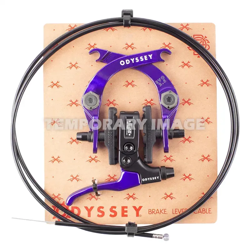 Odyssey Evolver 2.5 Brakeset Purple Anodized