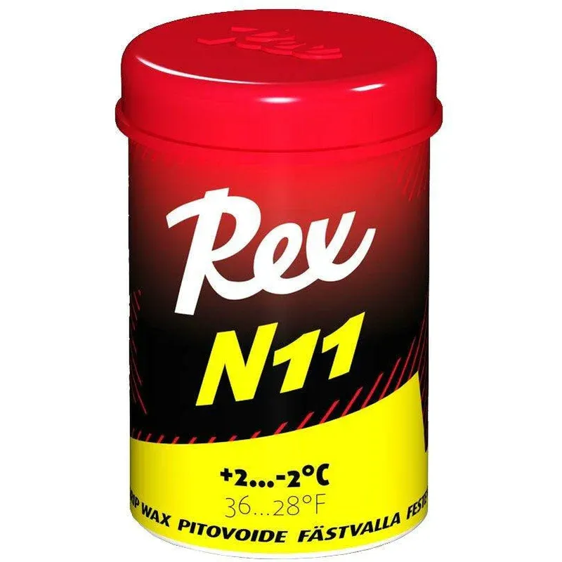 Rex N11 Racing Kick Wax: Yellow 45g.