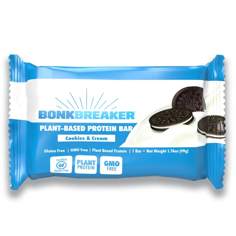 Bonk Breaker Cookies and Cream Protein Bar 12 Servings-1