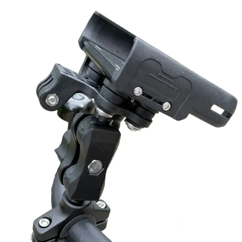 Bikase ISOKase Phone Holder w/Double Ball Joint in Black-2