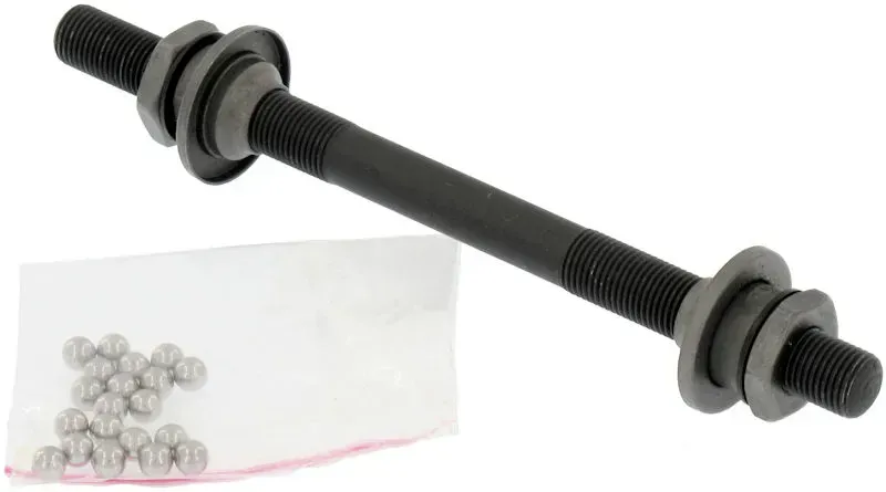 Formula FM21F 3/8-inch Solid Front Axle Set w/ Cones in Black