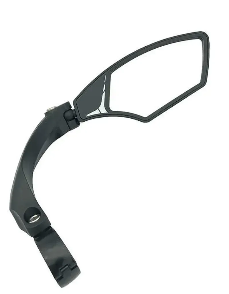 Hafny HD Auto Glass Lens RH Clamp-On Mirror in Black