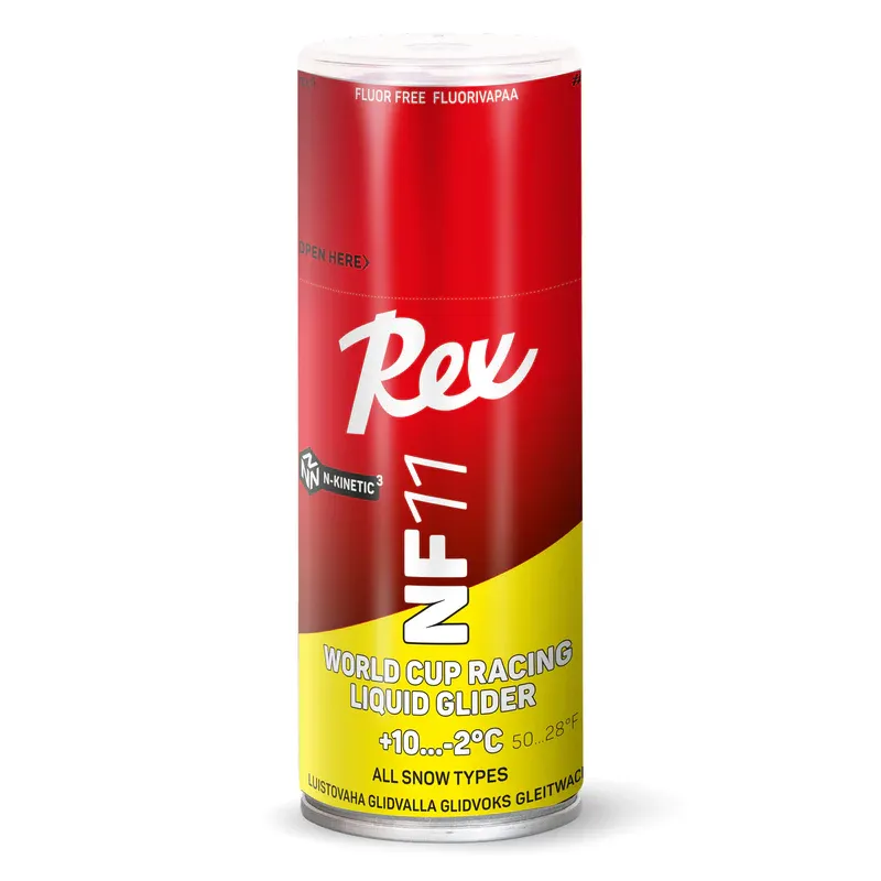 Rex NF11 World Cup Racing Liquid Glider: Yellow 170ml.