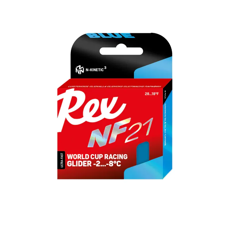 Rex NF21 World Cup Racing Glider Wax: Blue 28-18F 40g