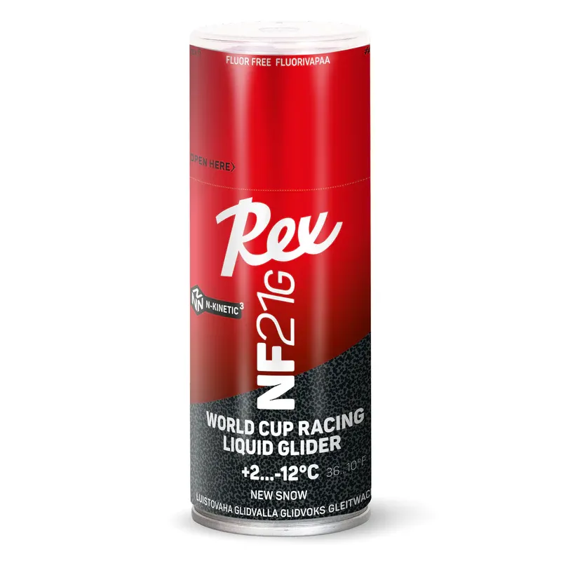 Rex NF21G World Cup Racing Liquid Glider: Black Graphite 170ml.
