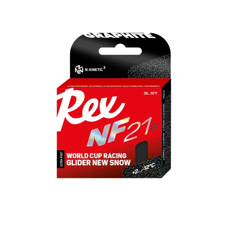 Rex NF21G World Cup Racing Glider Wax: Black Graphite 36-10F 40g