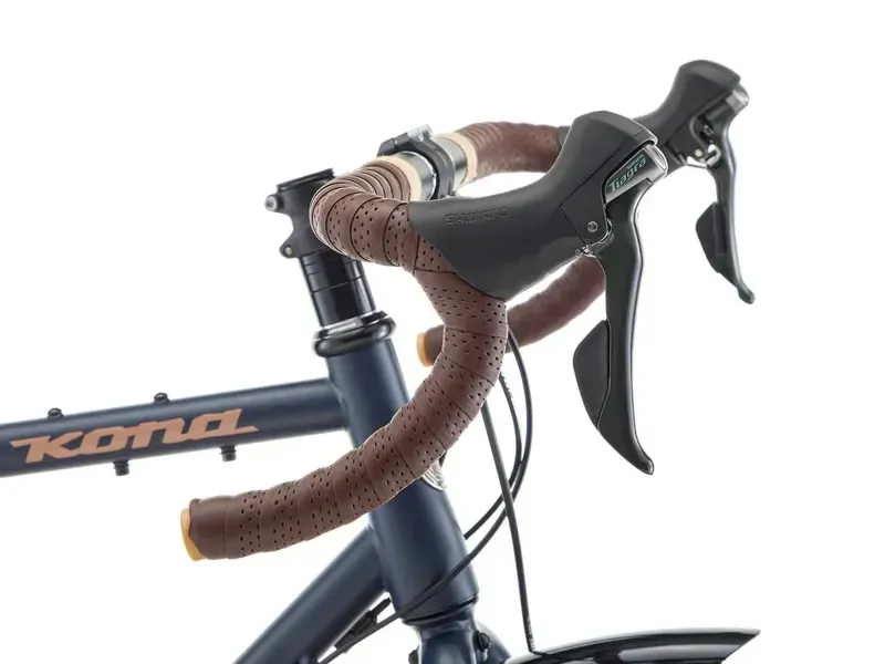 Kona Sutra Gravel Bike In Satin Midnight w/ Gloss Bronze Decals-2