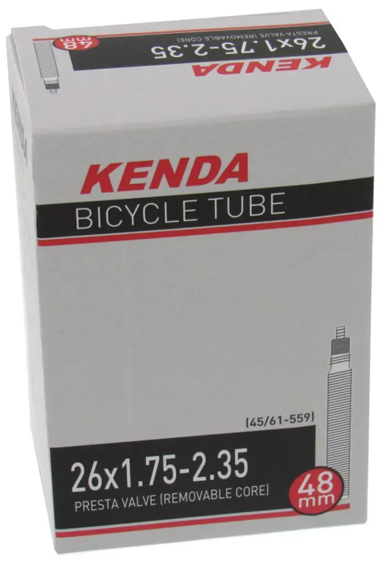 Kineda Threaded Inner Tube - RV48 26x1.75/2.35-inch 50/61-559