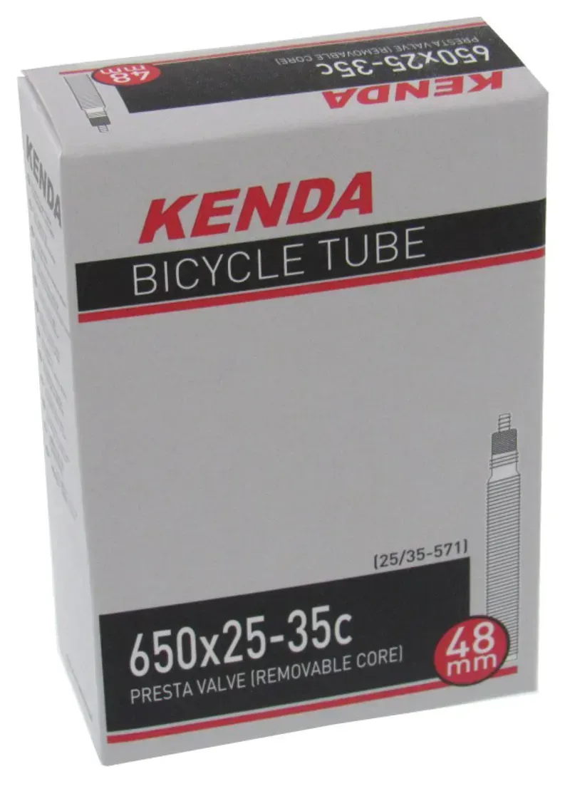 Kenda Inner Tube - 650x25/35c 25/35-571 RV48 Threaded