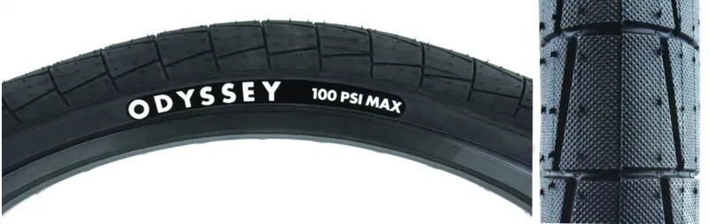 Odyssey Broc Raiford 20x2.4 Signature Tires in Black