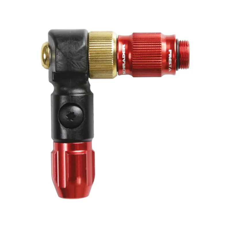 LEZYNE ABS-1 PRO HP PUMP CHUCK HEAD RED