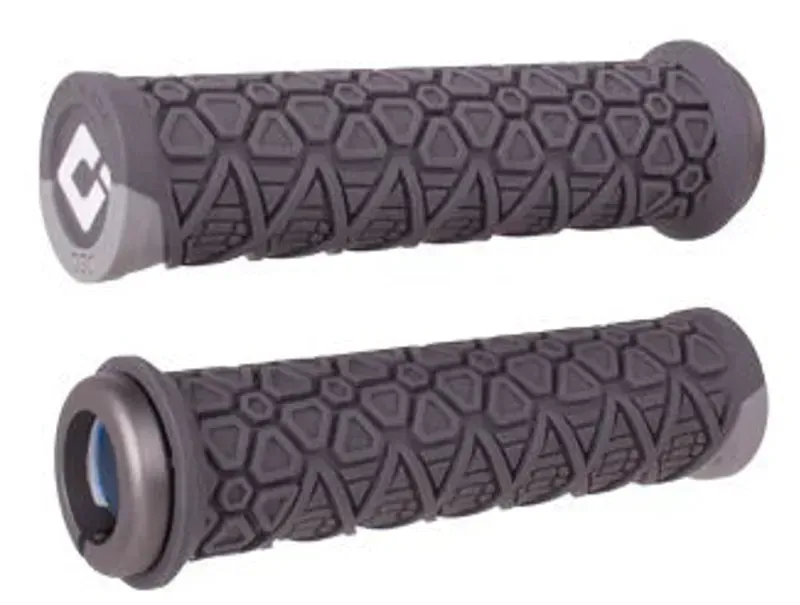 Odi Vanquish D30 Lock-on ATB Grips w/ Graphite Clamp in Graphite/Gray
