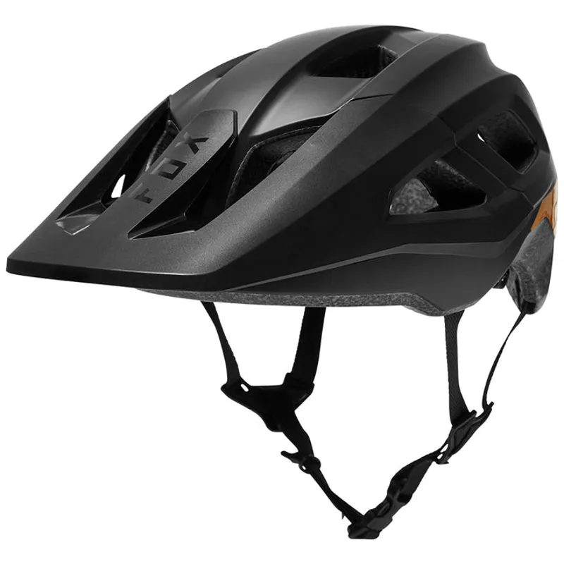 Fox Racing Youth Mainframe Helmet in Black/Gold