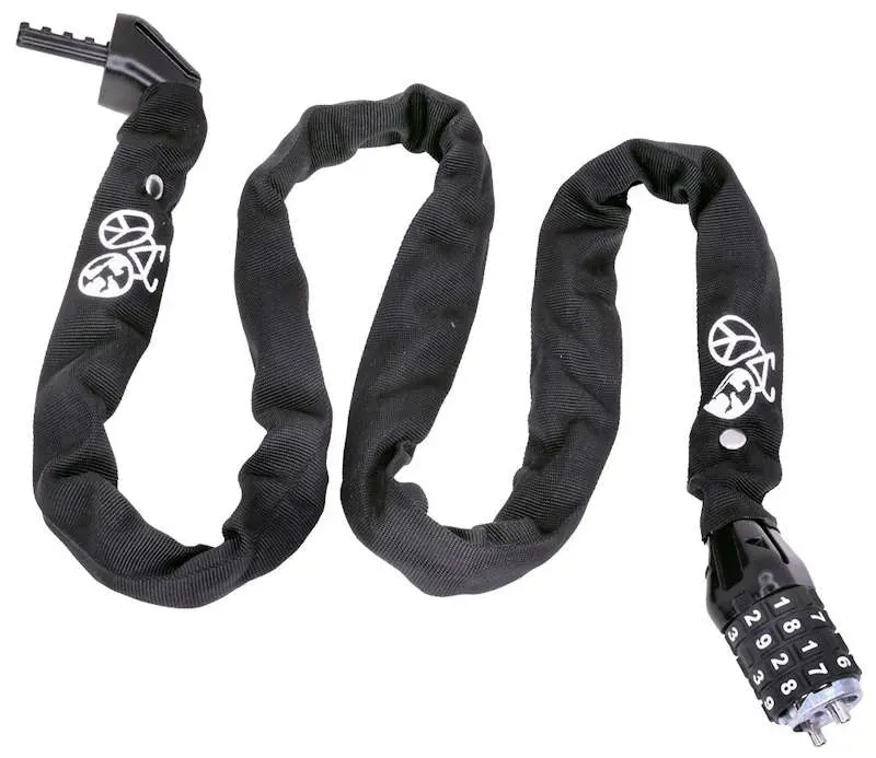 Planet Bike 2019 Quickstop Resettable Chain Lock in Black