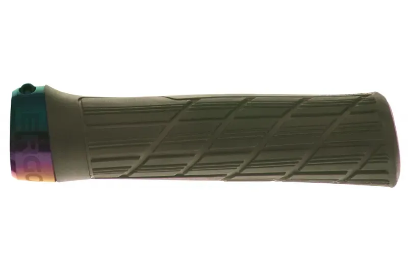 Ergon GE1 Evo Factory Slim Grips - Frozen Moss/Oil Slick Lock- On Moss/Oil Slick