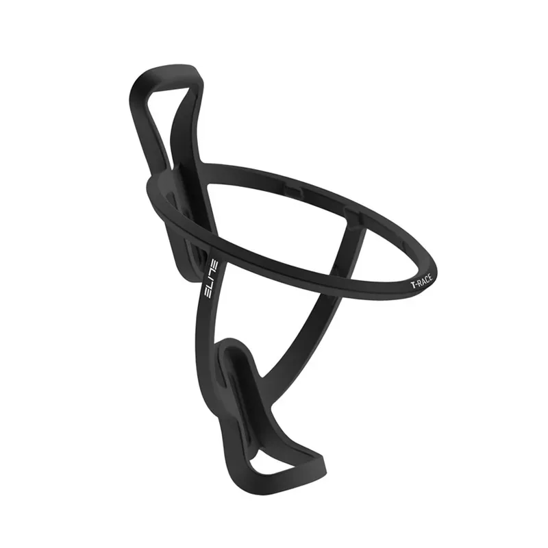 Elite T-Race Soft Touch Bottle Cage in Black
