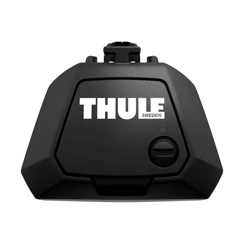 Thule Evo 4-pack Raised Rail Foot for Vehicles in Black