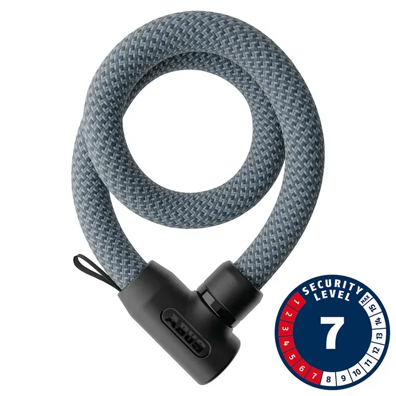 Abus Yarnit 4004K Chain Lock 4mm 110cm in Denim Blue