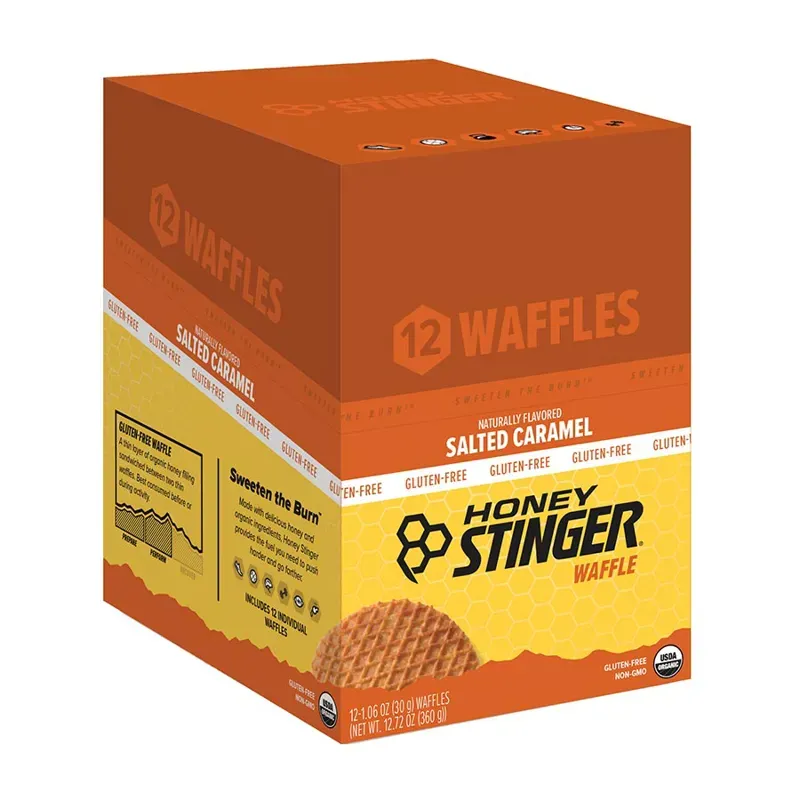 Honey Stinger Gluten-free 12-servings Waffles - Salted Caramel