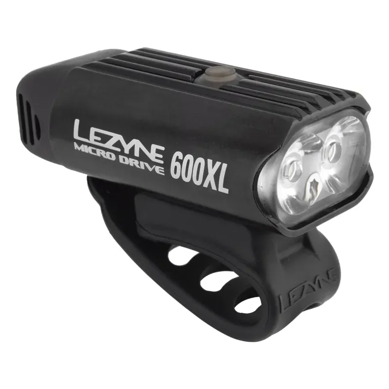 Lezyne Micro Drive 600XL Front Light in Black