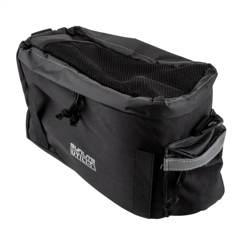 Sunlite Utili-T 1 12.5x5.75x7.5-inch Rackbag in Black/Gray