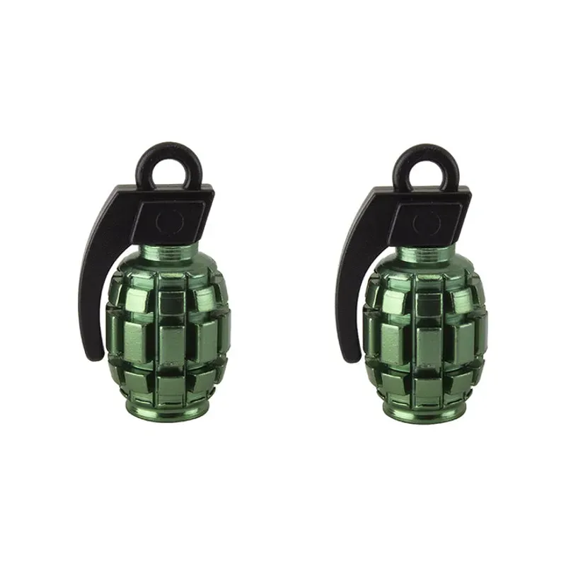 Black Ops Grenade Valve Caps in Green