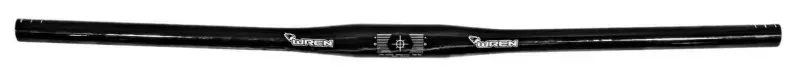 Wren Sports 31.8/0mm Rise 750mm Carbon MTB Handlebar in Black/Carbon