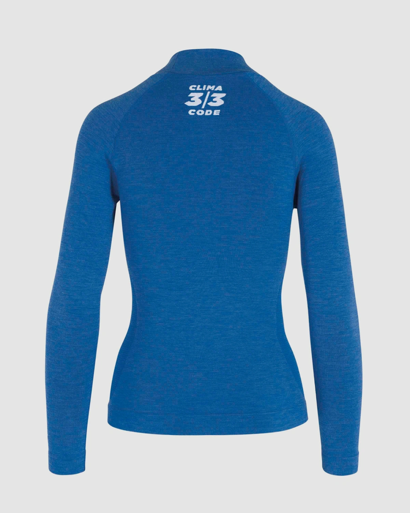 Assos Women's Ultraz Winter Skin Layer LS Calypso Blue-1