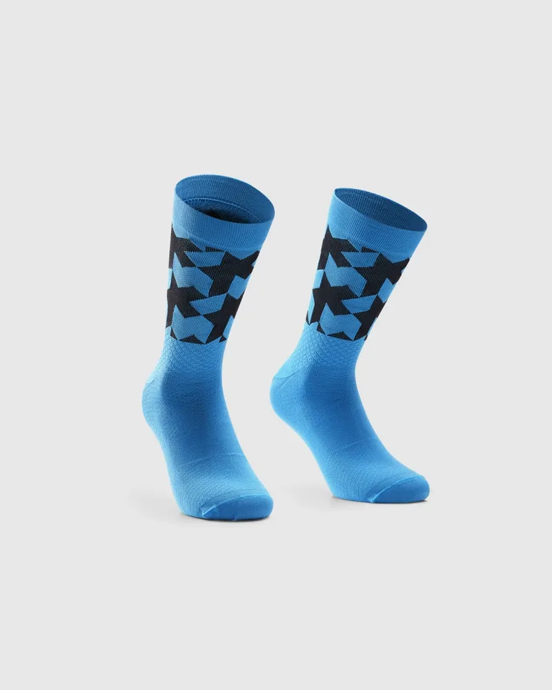 Assos Monogram Socks EVO Cyber Blue