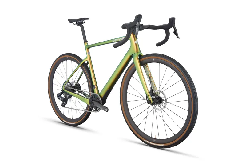 Cervelo Aspero-5 Force XPLR eTap AXS 1 Lime Shimmer-1