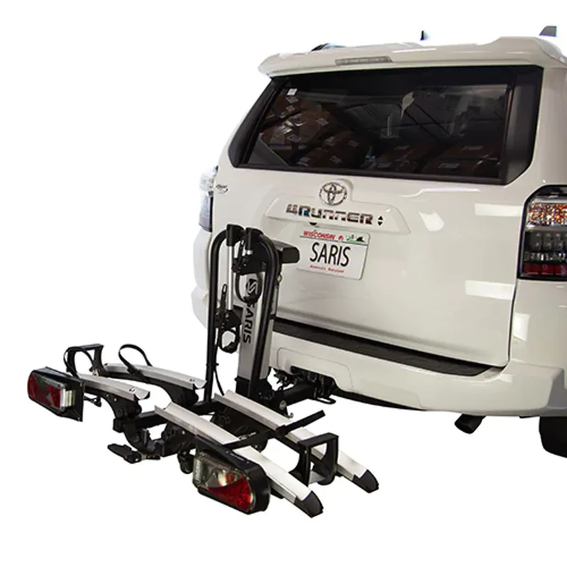 Saris Door County Motorized Lift E-bike Hitch Rack W/ Lights 2-bike
