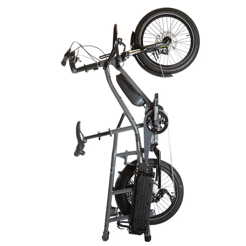 Yuba Fastrack Cargo E-bike Grey-3