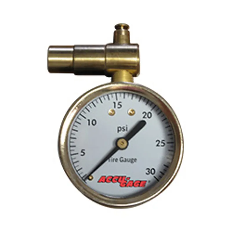 Accu-Gage Presta Valve Dial Gage - 30psi