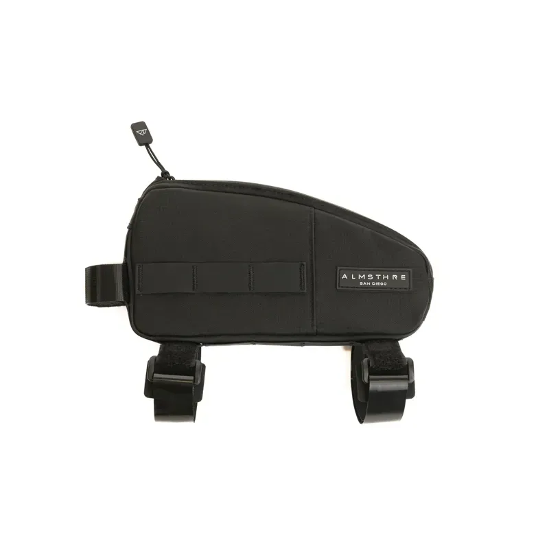 Almsthre Reverse Top Tube Bag in Midnight Black