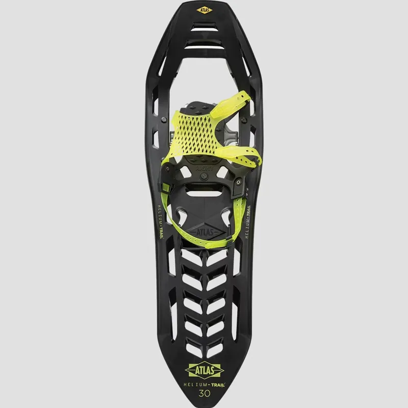 Atlas Helium-Trail Snowshoe Kit in Black-1