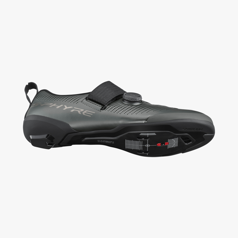 Shimano S-Phyre SH-TR903 Triathlon Cycling Shoes in Gunmetal-4