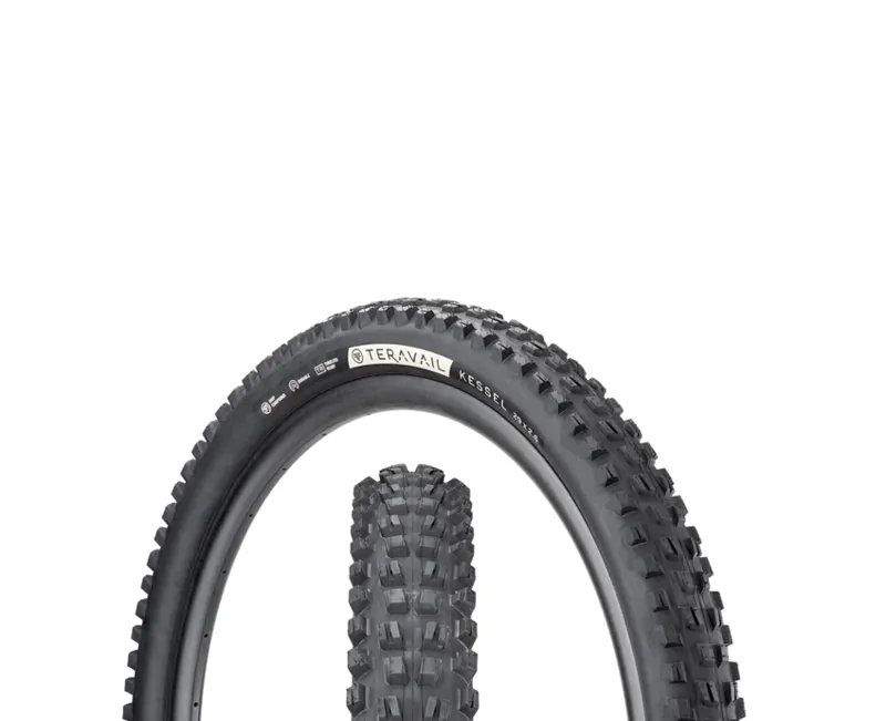 Teravail Kessel Durable 29x2.4-inch TLR Enduro Tire in Black