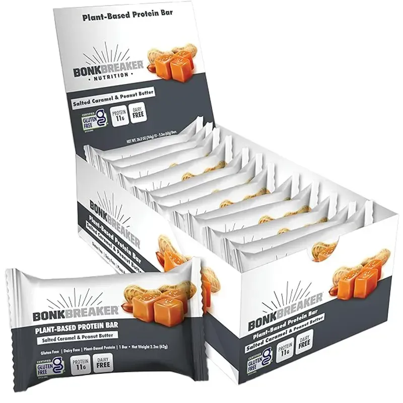 Bonk Breaker Protein Bars in Salted Caramel/Peanut Butter