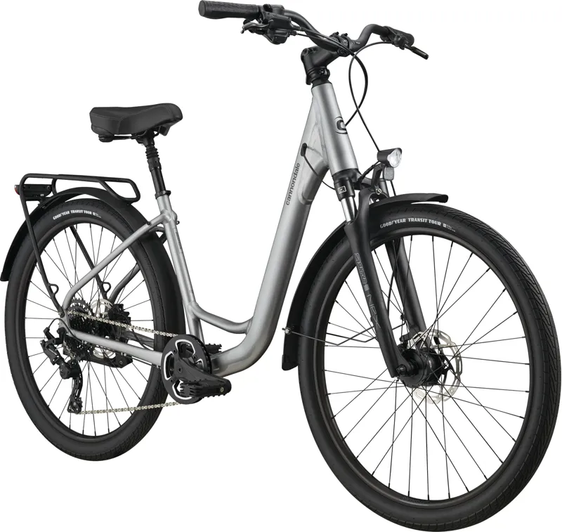Cannondale Adventure EQ Hybrid Bike in Grey-1