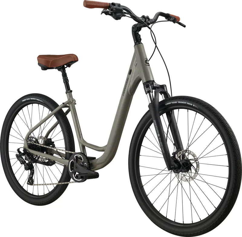Cannondale Adventure 1 Fitness Bike in Stealth Gray-1
