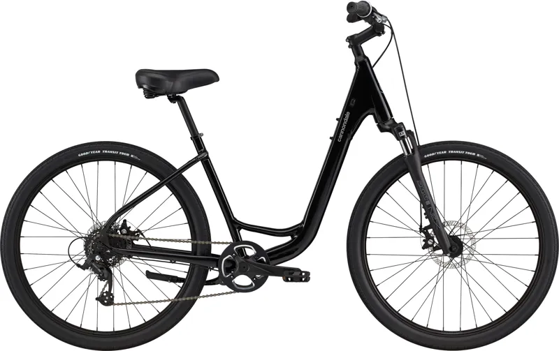 Cannondale Adventure 2 Hybrid Bike in Black Pearl