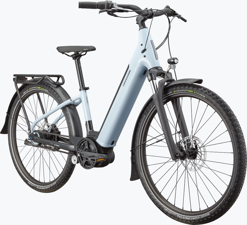 Cannondale Mavaro NEO 3 Low Step-Thru: Dust Blue -1