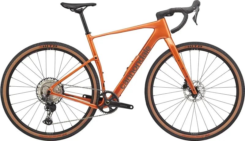 Cannondale Topstone Carbon 3 GRX - 1x Gravel Bike in Orange Slice