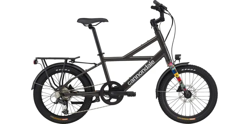 Cannondale Compact Neo Electric Bike in Smoke Black